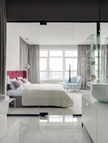 conseils et astuces pour Aménager une chambre ouverte sur la salle de bain